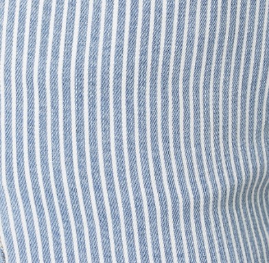 light blue striped