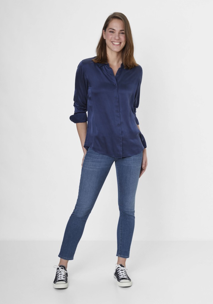 Paddocks LUCY MOTION&COMFORT Skinny fit - mid. blue used moustache